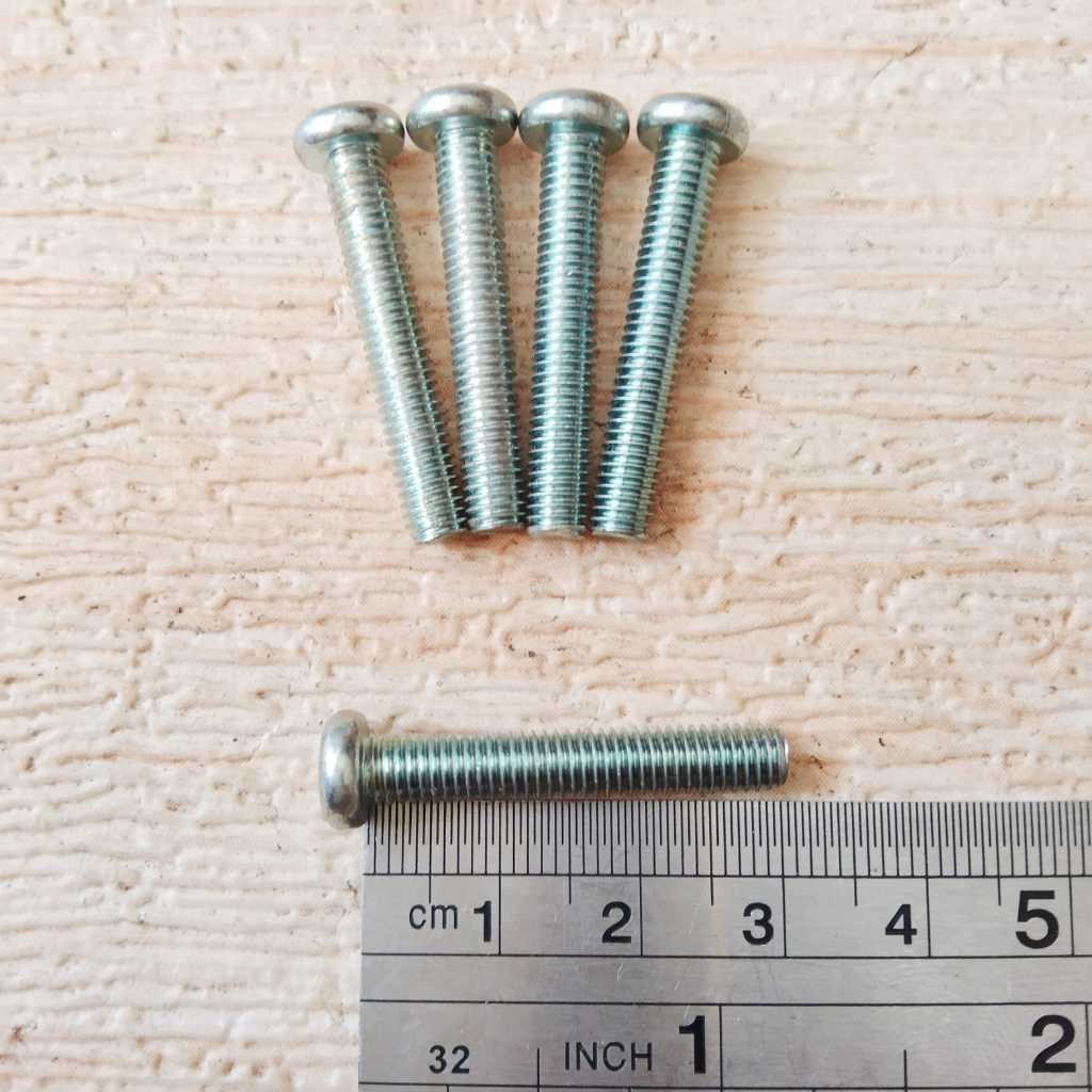 BAUT BOLT  KUNING TMS 4.6 KUNCI 14 UNIVERSAL 8X70 /COD