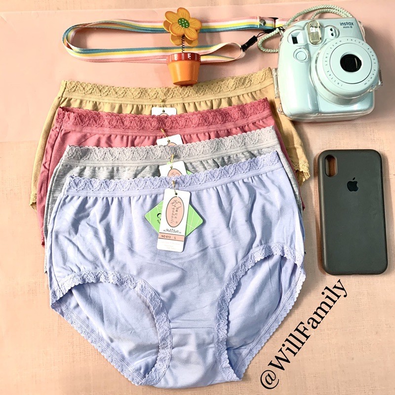 [6pcs] Celana Dalam Wanita Yadaili 613, Celana dalam wanita Katun Menyerap Keringat, Celana Dalam Wa