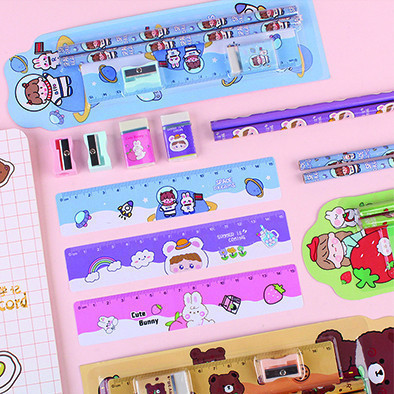 

Set Alat Tulis Sekolah Paket Alat Tulis 5 in 1 Mini Stationary 1018