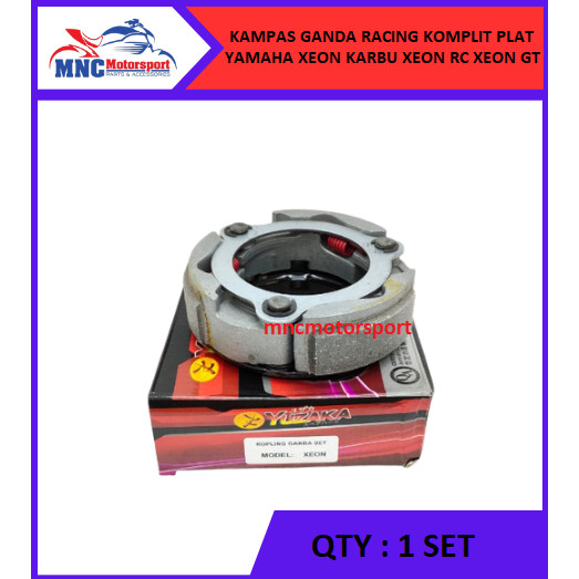 KAMPAS GANDA KOPLING KOMPLIT PLAT RACING XEON KARBU RC GT