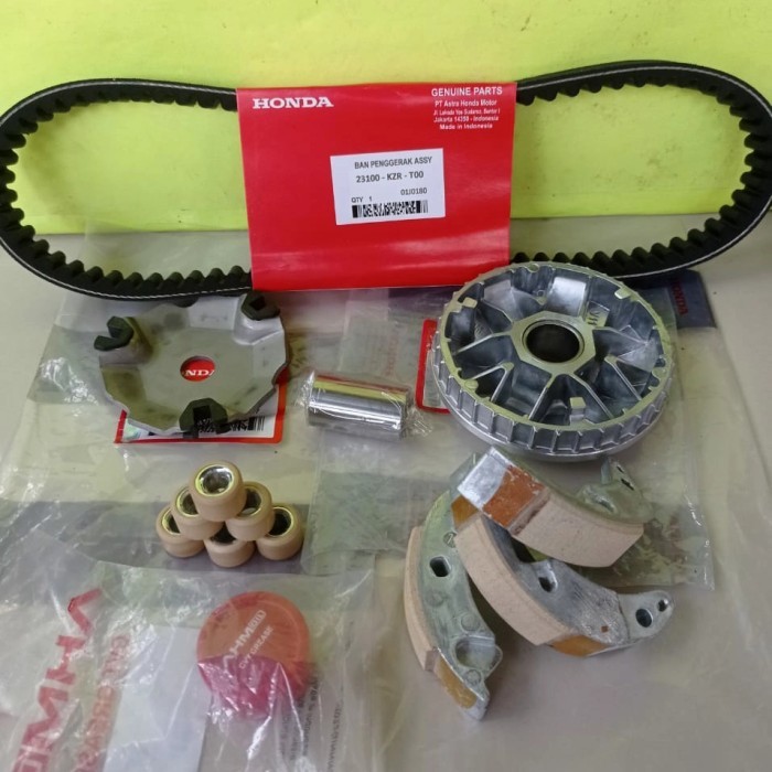 FULL SET PAKET HEMAT CVT HONDA VARIO 125 OLD/VARIO 125 FI OLD/KODE KZR