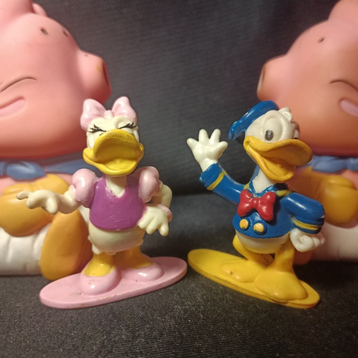 disney figure set 2 donald duck daisy duck
