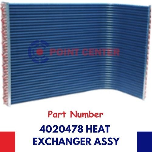 TERLARIS 4020478 HEAT EXCHANGER ASSY UNIT RKQ25SVM4 RKQ20SVM4 RKQ15SVM4 / Sparepart Daikin Original