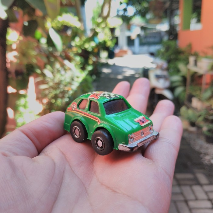 Volkswagen VW Golf Nomura Toy Japan Pullback Car Loose Vintage Miniatur Mainan Diecast