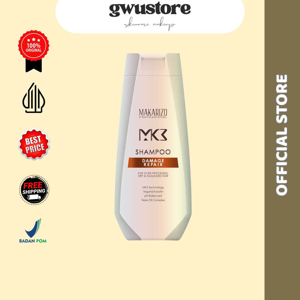Makarizo MK3 Shampoo Bottle 250ml
