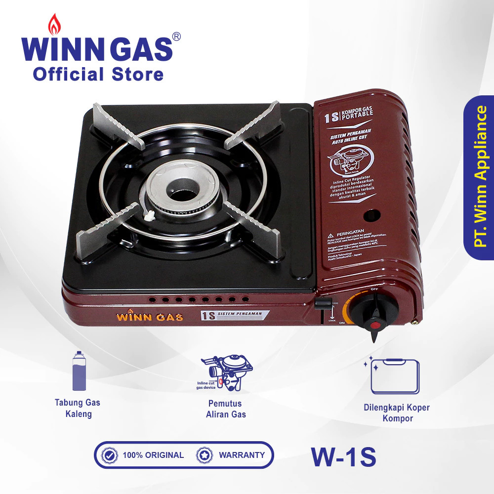 KOMPOR PORTABLE WINN GAS 1 TUNGKU