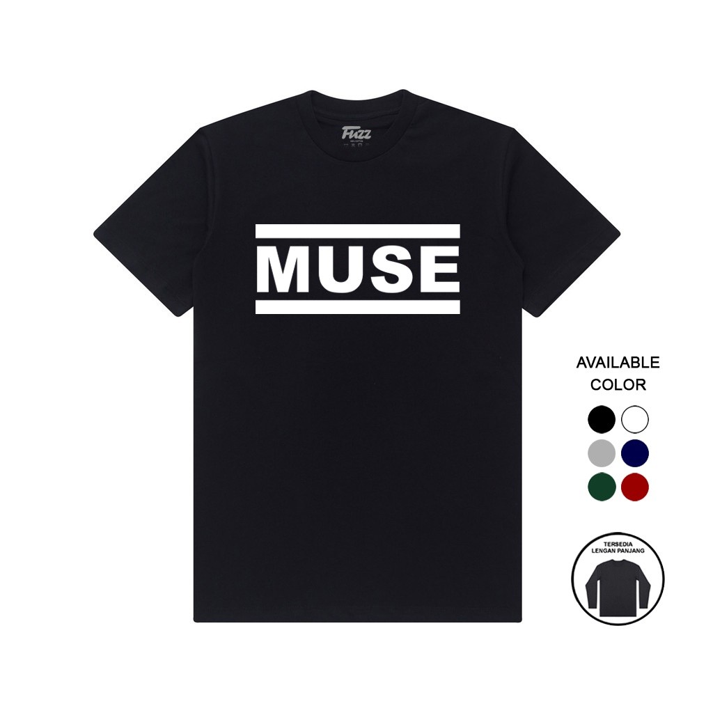 KAOS BAND MUSE / BAJU TSHIRT DISTRO MUSIK ROCK LEGEND INGGRIS KEREN MURAH ORIGINAL