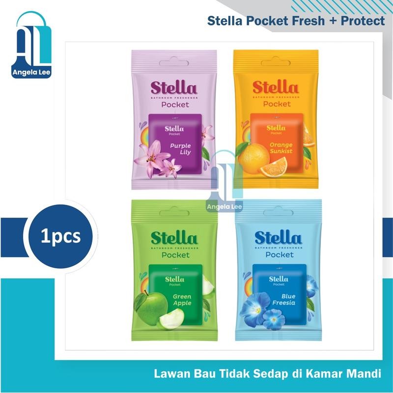 

Pengharum Toilet Gantung Stella Fresh+Protect Pocket Bathroom Fragrance