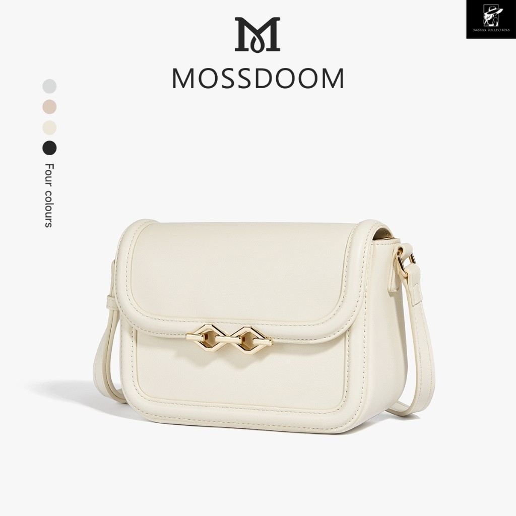 MOSSDOOM Tas Wanita Rosalie Bag Bergaya Sling Bag Tas Selempang Wanita Elegan