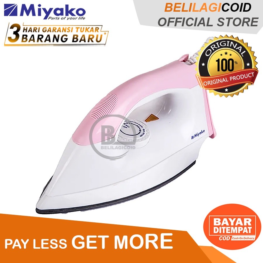 (cod) Miyako Setrika EI 1000 M / Setrika Murah Miyako EI-1000M / Setrika Miyako ORIGINAL EI1000M