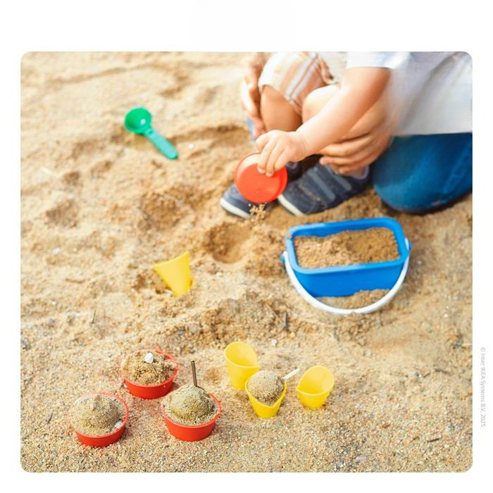 

Set Mainan Cetakan Pasir Es Krim Aneka Warna Isi 10pcs SANDIG