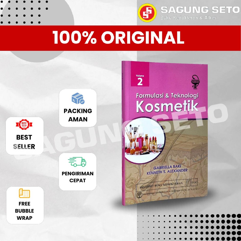 BUKU FORMULASI DAN TEKNOLOGI  KOSMETIK VOL 2