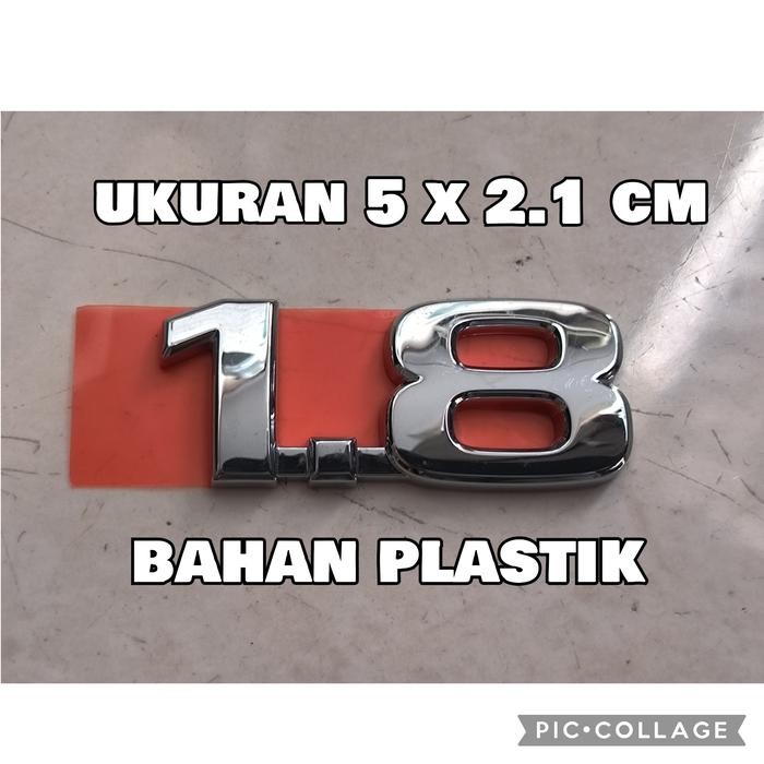 Promo emblem 1.8 honda civic FD corolla altis nissan grand livina BARU