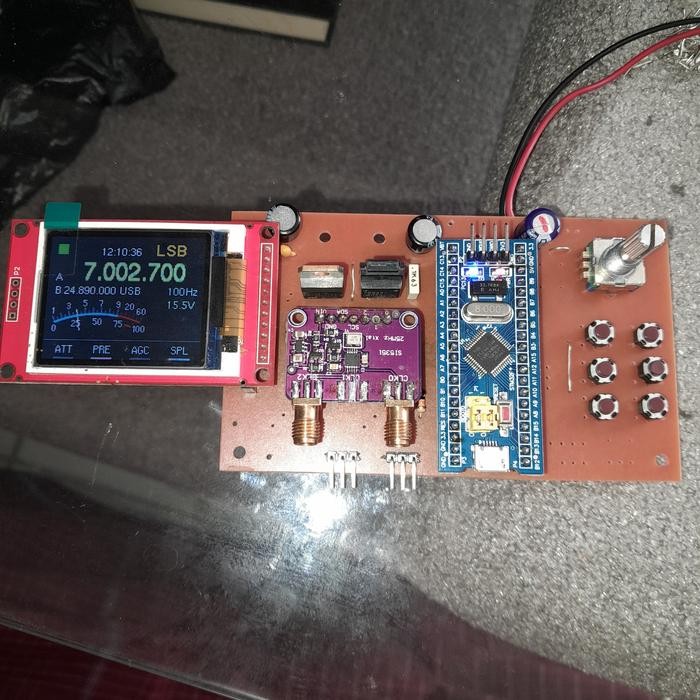 Part PCB BITX VFO DDS SI5351 SI 5351 & STM32 STM 32 TFT SPI 1.8" - 3.5" Electrical Equipment