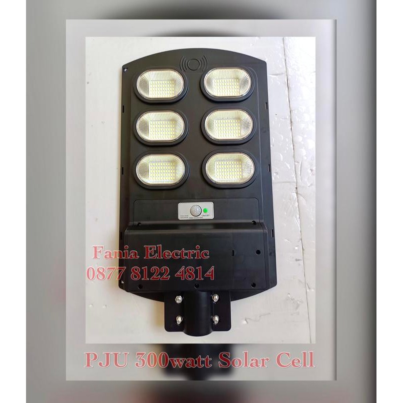 Lampu Jalan 300w Solar Cell Lampu PJU 300 watt Solar Panel Remote