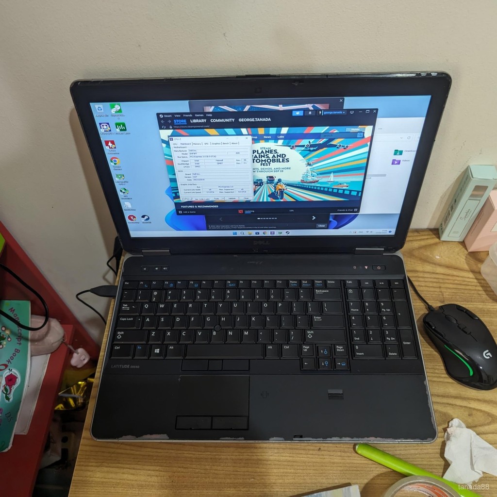 Dell E6540 i7 4810mq 8cpu VGA hd8790m 2gb ddr5 ram 16gb ssd 256gb 15.6 inch fhd laptop gaming