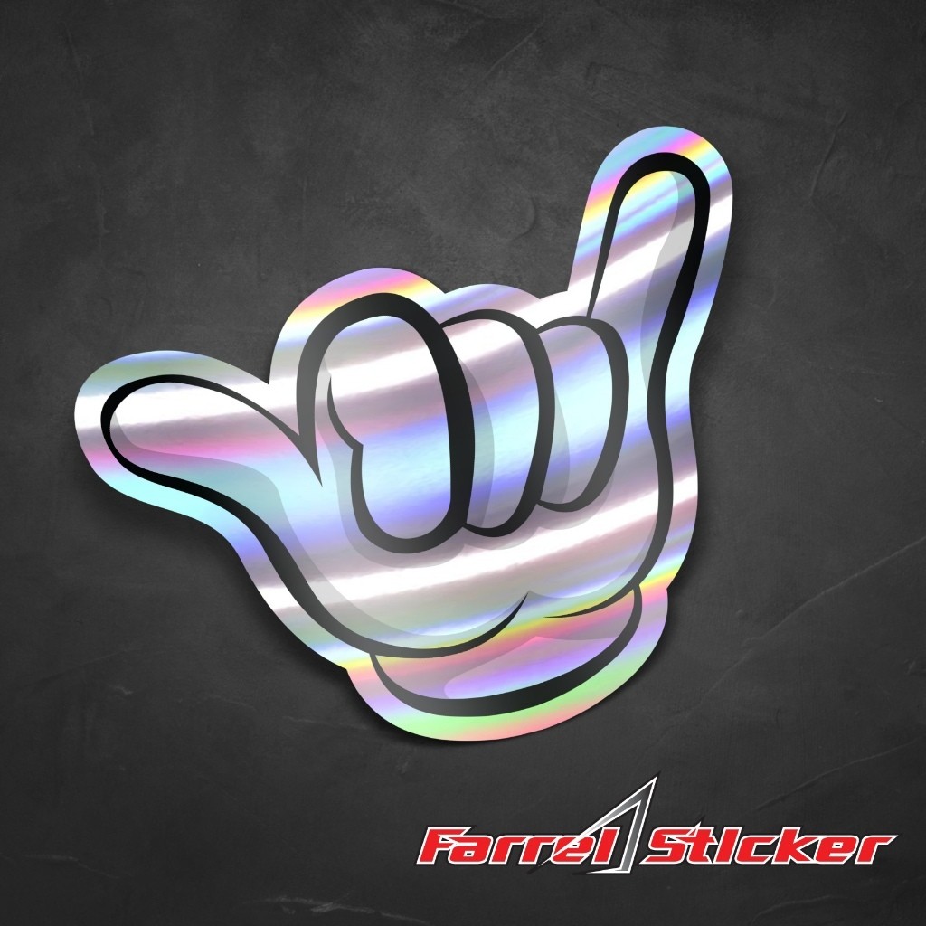 

Stiker Tangan Sticker emoticon Mickey Hand