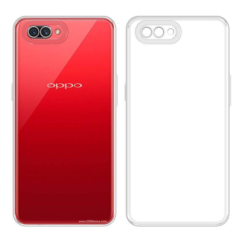 Original Case Full Cover Oppo A3S Softcase Silikon Transparan Premium