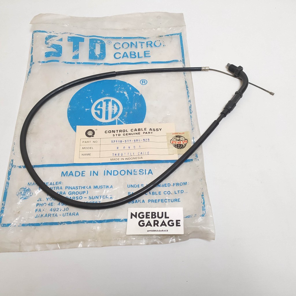 Kabel Gas Astrea 800 C800 HONDA 17910 GB6 920 STD