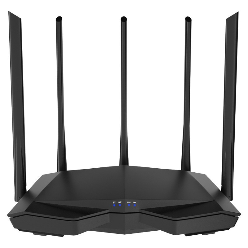 Router Tenda AC7 AC1200 Dual Band 2.4Ghz & 5Ghz Wireless Router WiFi 4x 5dbi Antena Bekas Original