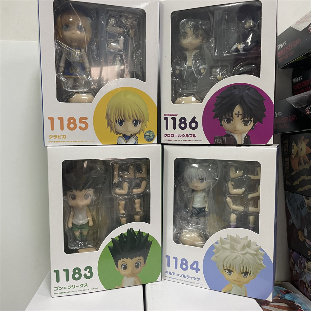Hunter X Hunter Anime Figure Chrollo Lucilfer #1186 Kurapika 1185 Gon 1183 Killua Zoldyck 1814 PVC A