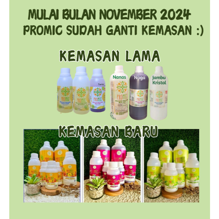 

Promic Probiotic Microbs Minuman Permentasi Alami Biang Starter Nanas Jambu Kristal Naga 1 Liter