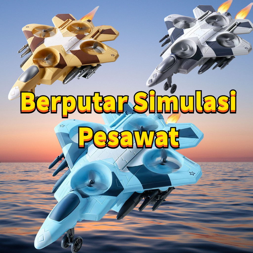 pesawat terbang mainan anak laki laki helikopter mainan anak