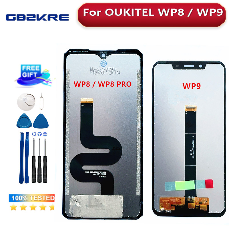 New Original For 6.49 inch Oukitel WP7 WP8 WP8 Pro WP9 LCD Screen Assembly Digitizer Display Assembl