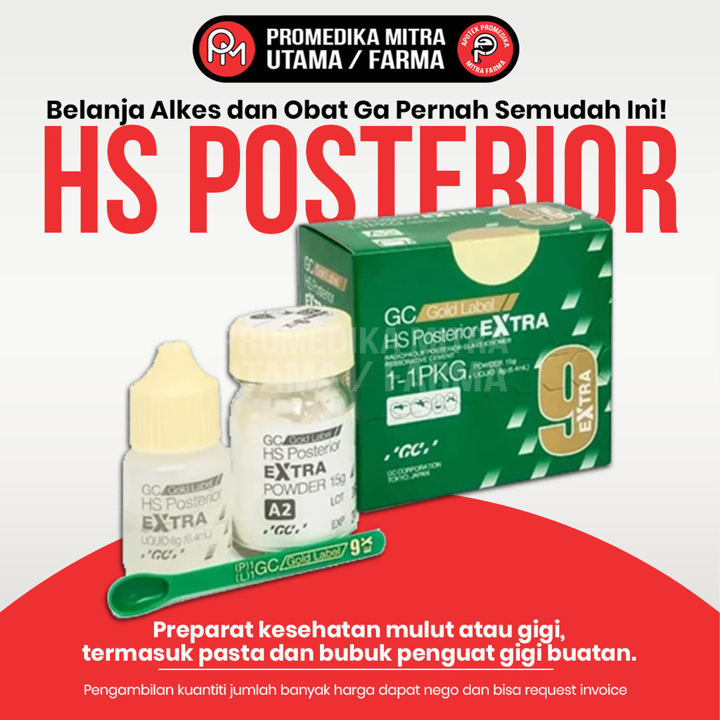 GC Fuji 9 Extra HS Posterior Gold Label