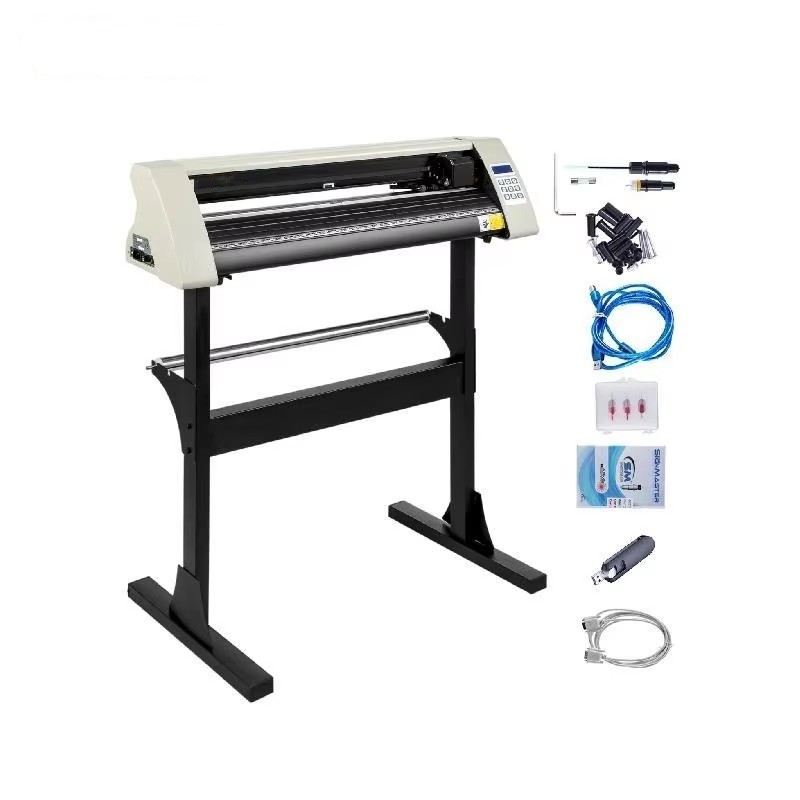 

28 Inches 70 cm Rohs Sublimation Digital Vinyl Sticker Cutting Plotter for T-shirt