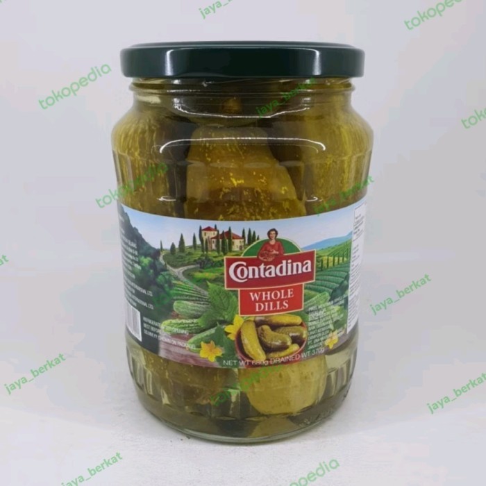

contadina whole dills 680gr acar timun utuh