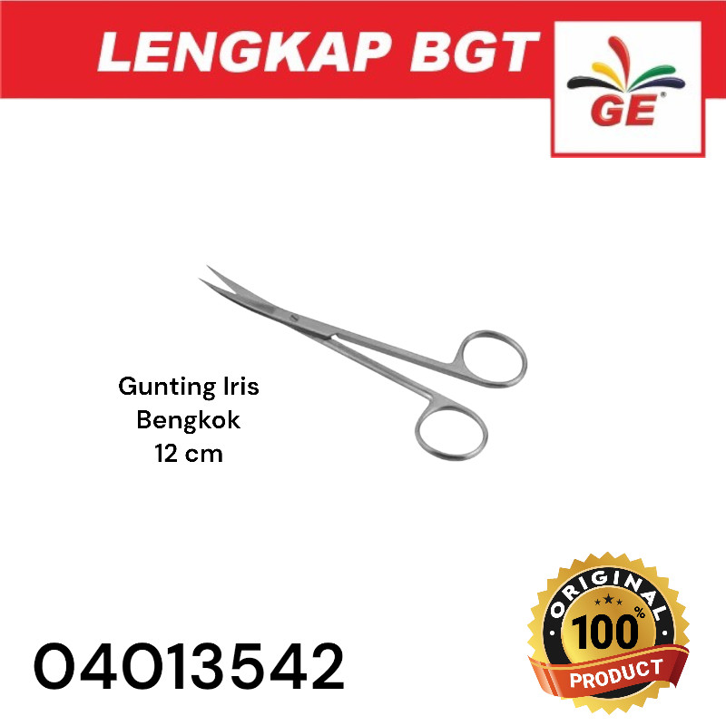 

Alat Medis Gunting Iris 12 cm Bengkok - 04013542