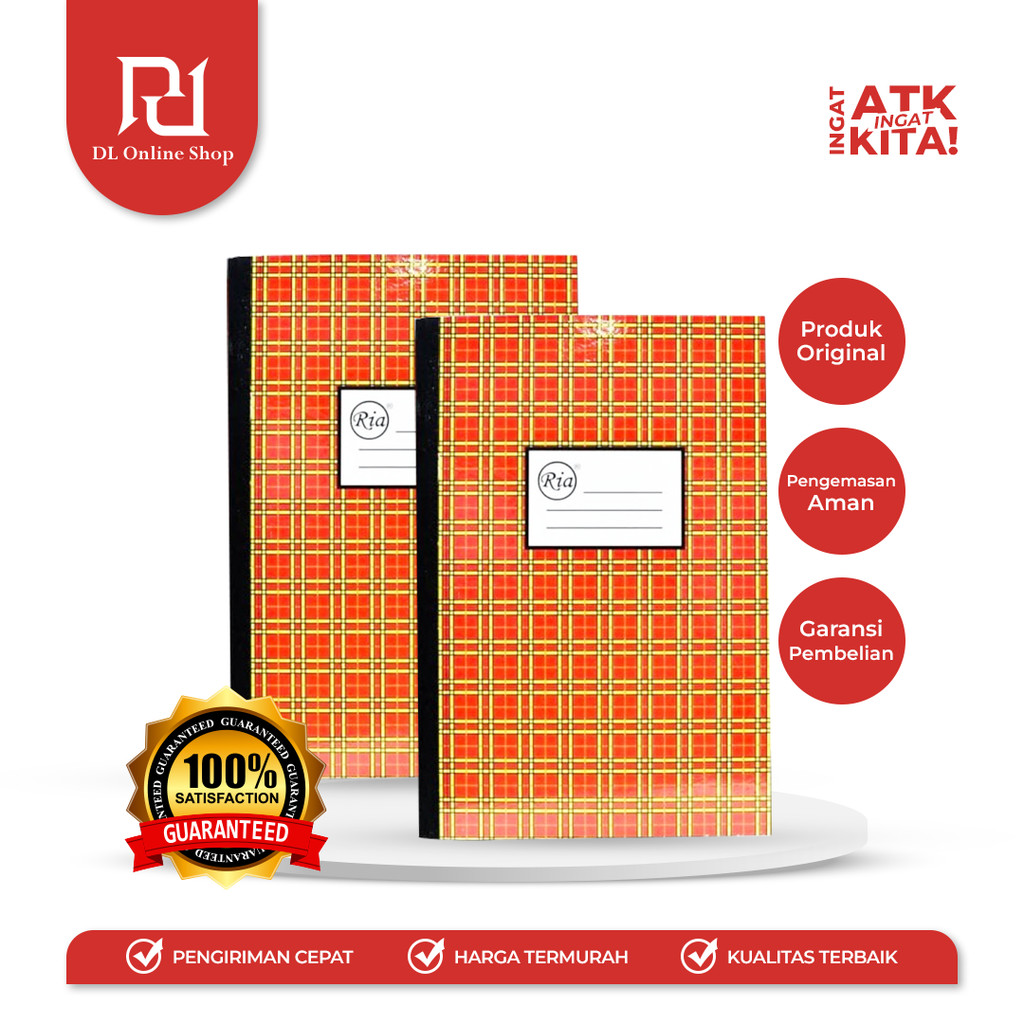 

RIA BUKU FOLIO 200LEMBAR (1BUKU)