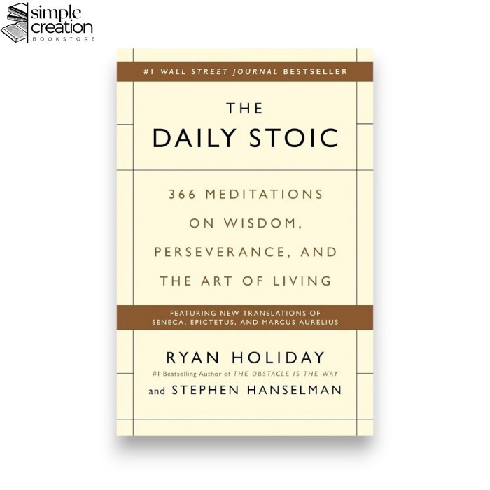 Buku Import DAILY STOIC BY RYAN HOLIDAY | 9780735211735