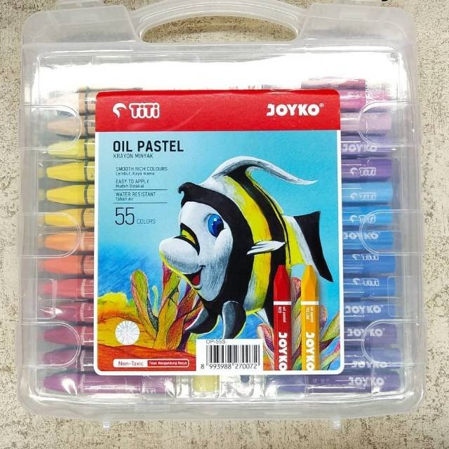 

(PRO_ATK) Crayon Joyko 55 Warna/Crayon Mewarnai