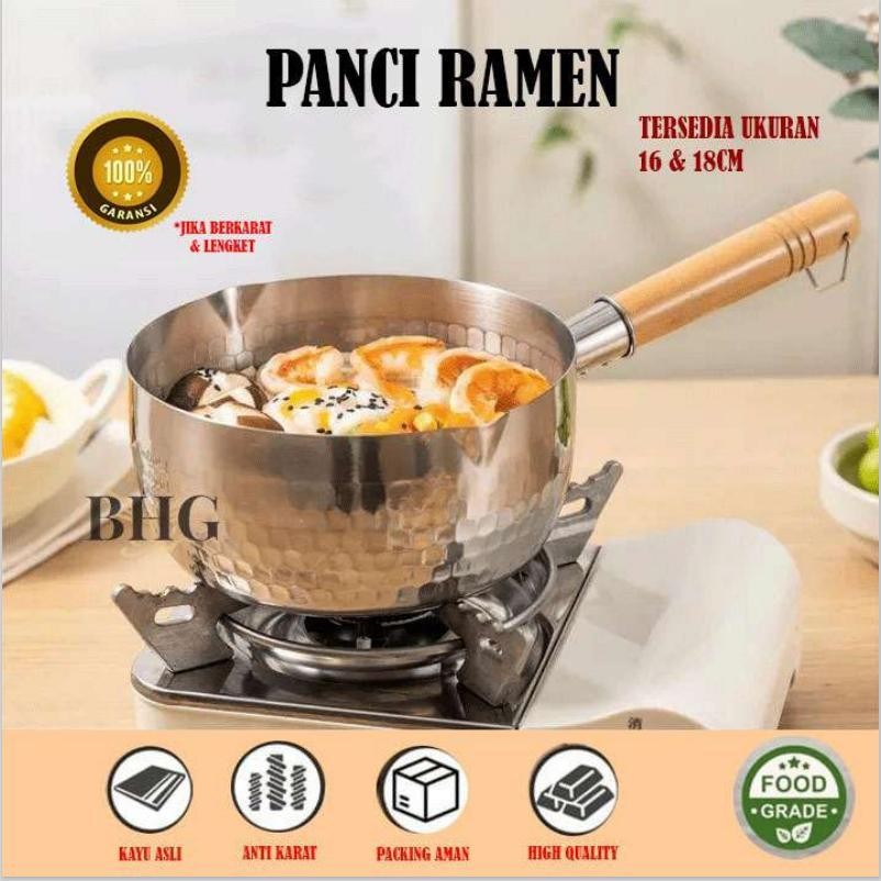 Panci Sup Anti Lengket dan Anti Karat, Panci Susu 316/panci susu Kitchenware/Panci Kecil Anti Lengke