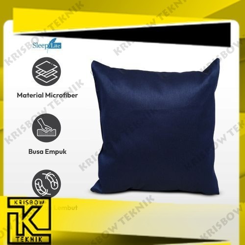 Sleeplite - 43x43 Cm Bantal Sofa Sofa Solid Color