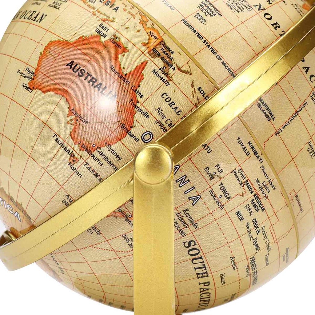 

Promo Eyre Jaminan Kualitas 16 Cm/14 Cm Emas Peta Dunia Dunia 360 Berputar dengan Berdiri Sekolah