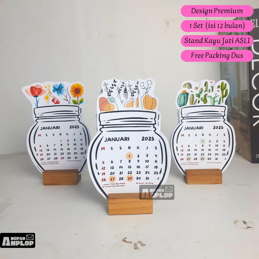 

KALENDER MEJA 2025 AESTHETIC BLOOMY FLOWERS / KALENDER MEJA AESTHETIC / CALENDAR BLOOMY FLOWERS / KALENDER DUDUK / KALENDER KAKTUS - Angpao Amplop