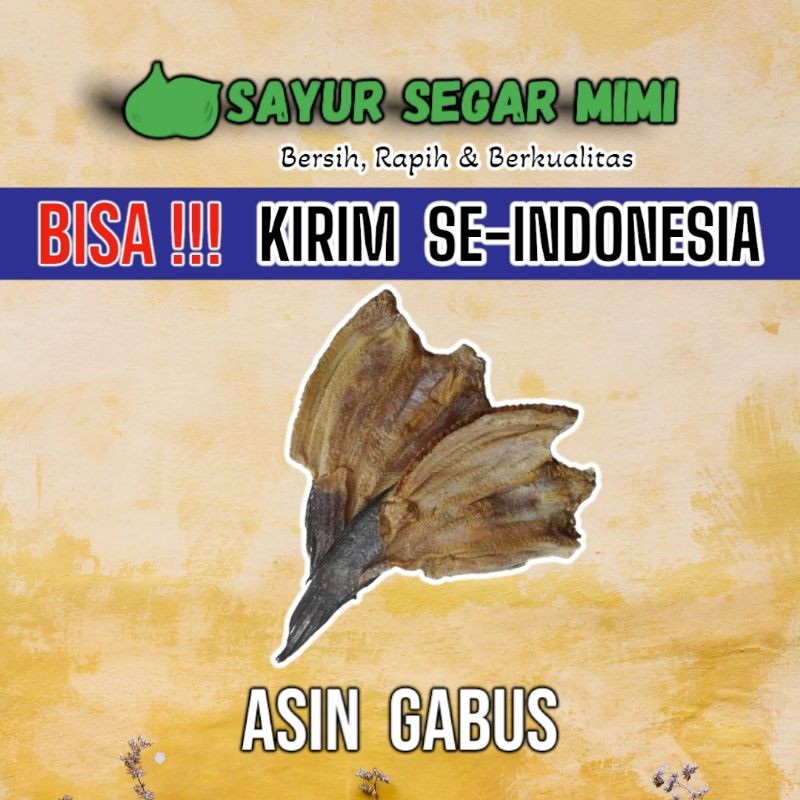 

Ikan Asin Gabus - Sayur Palembang