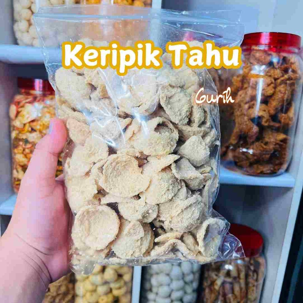 

KERUPUK TAHU 250gr / KERUPUK TAHU BULAT / ASIN GURIH / PEDAS ASIN DAUN JERUK / KERUPUK TAHU KILOAN