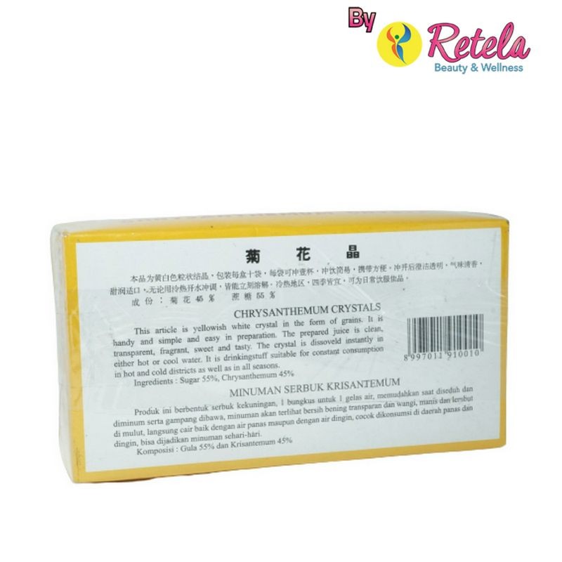 

CHRYSANTHEMUM TEA 1 PACK 10 SACHET