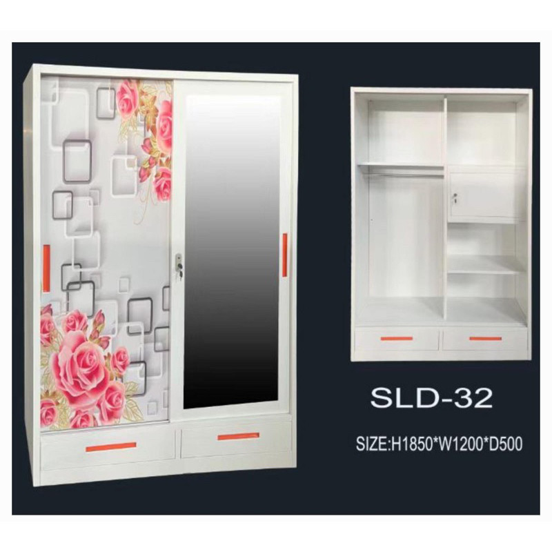 PROMO TERMURAH LEMARI PLAT BESI IMPORT SLD-32