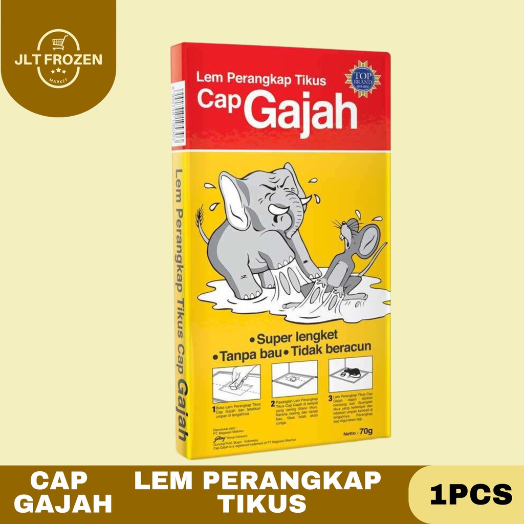 

Lem Perangkap Tikus Cap Gajah / Perangkap Tikus / Lem Tikus Papan