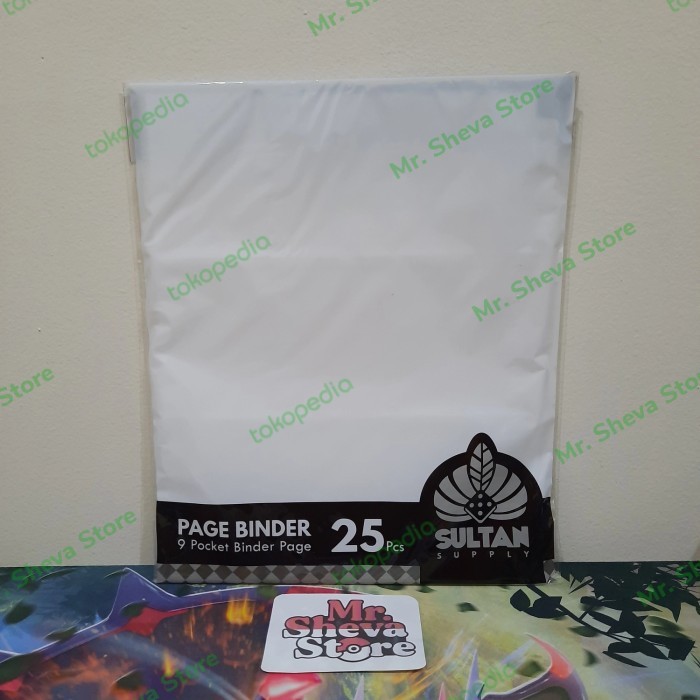 

Sultan 9 Pocket Page Binder 11 Holes (Isi 25pcs)