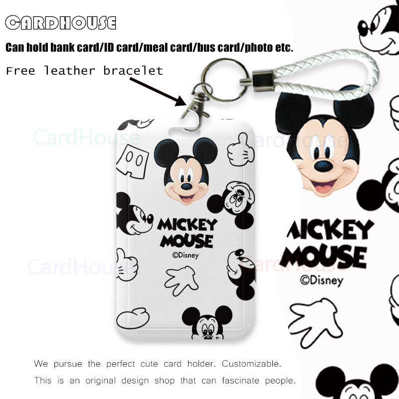 

( CardHouse ) ID CARD HOLDER Lucu Kartun Mickey Mouse LT55 Tempat Kartu Photocard Photo Card KARTUN