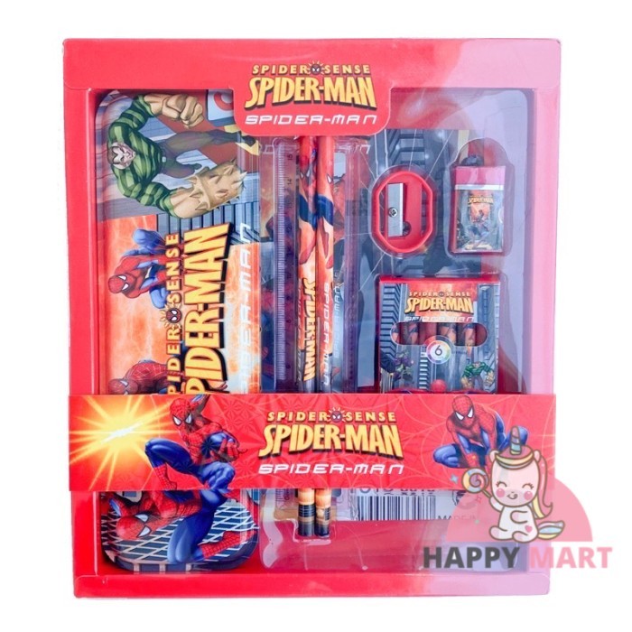 

[Terbaru] Kotak pensil pony / spiderman / frozen / cars 6 collors - Spiderman, Bubble