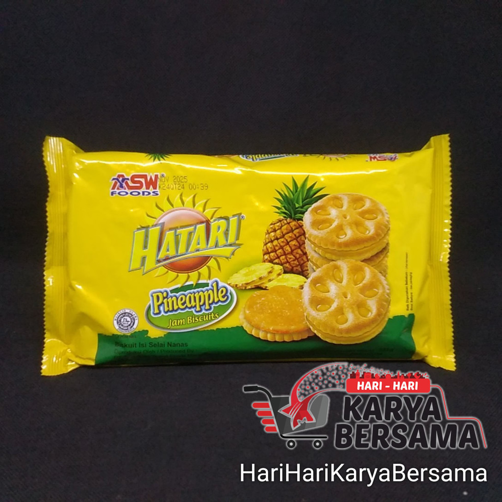 

BISKUIT HATARI PINEAPPLE JAM BISCUITS 225GR