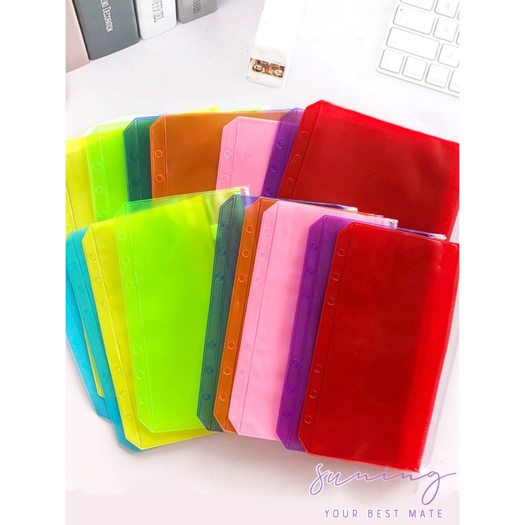 

A7/A6/A5 6 Ring zipper ziplocker fullcolor binder-Suning Mall