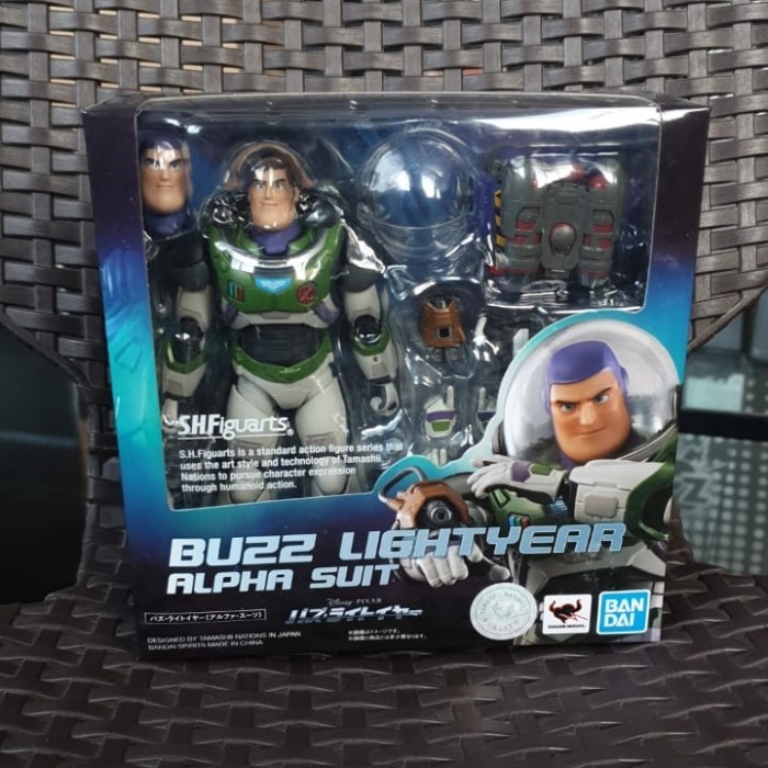 Bandai SHF Toy Story Buzz Lightyear Alpha Suit